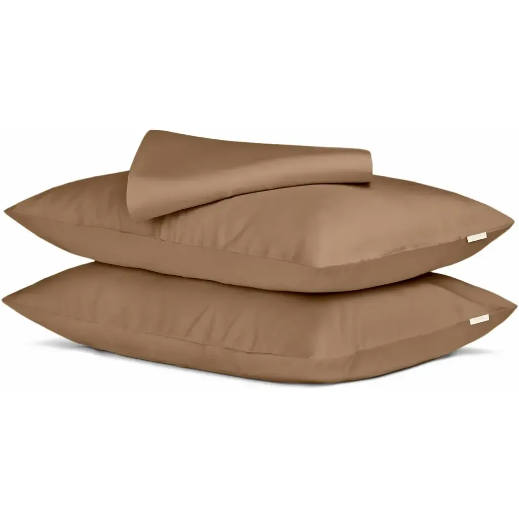 Набір наволочок і простирадла Cosas RUM CS1 90 x 200 см (Set_14Brown_50x70_90x200x20)