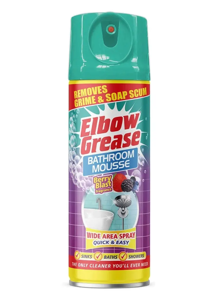 Мус-піна для ванної кімнати Elbow Grease Bathroom Mousse Berry Blast 400 мл