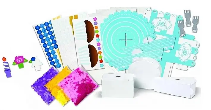 Набір для творчості Melissa & Doug Вироби з конфетті Святкові десерти (MD30185) - фото 2