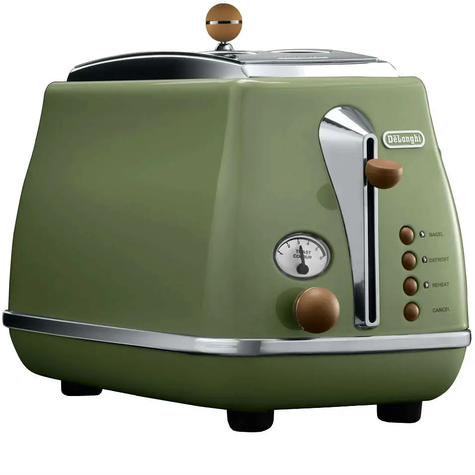 Тостер DeLonghi CTOV 2103 GR (0176129062 / 0230120038) - фото 2