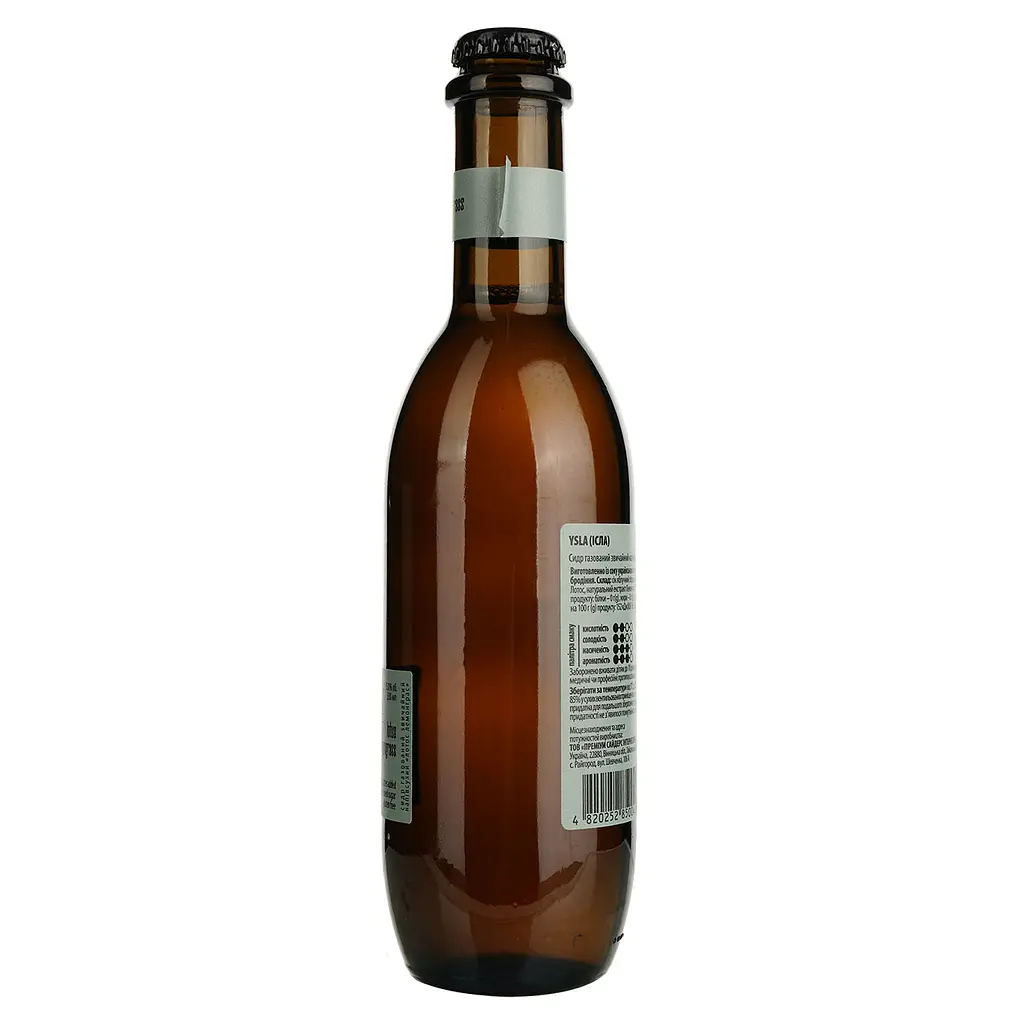 Сидр Ysla Craft Cider Lotus Lemongrass, полусухой, 5%, 0,33 л (913925) - фото 3
