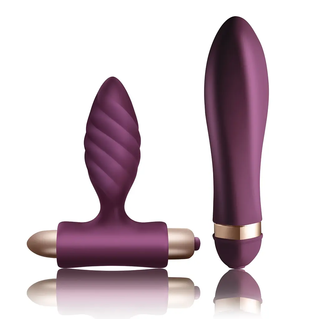 Набір для пар Climaximum Desire: анальна пробка та вібратор