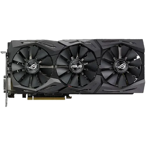 Відеокарта AMD Radeon RX 580 8GB Asus ROG Strix Gaming TOP (ROG-STRIX-RX580-T8G-GAMING) Б/В - фото 2