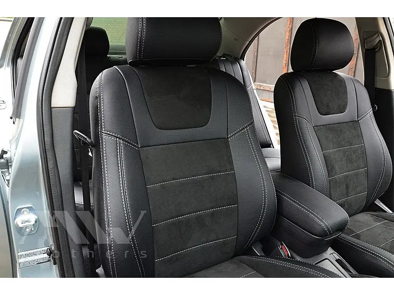 Авточохли модельні MW Brothers для Toyota Avensis II c 2003 - фото 8