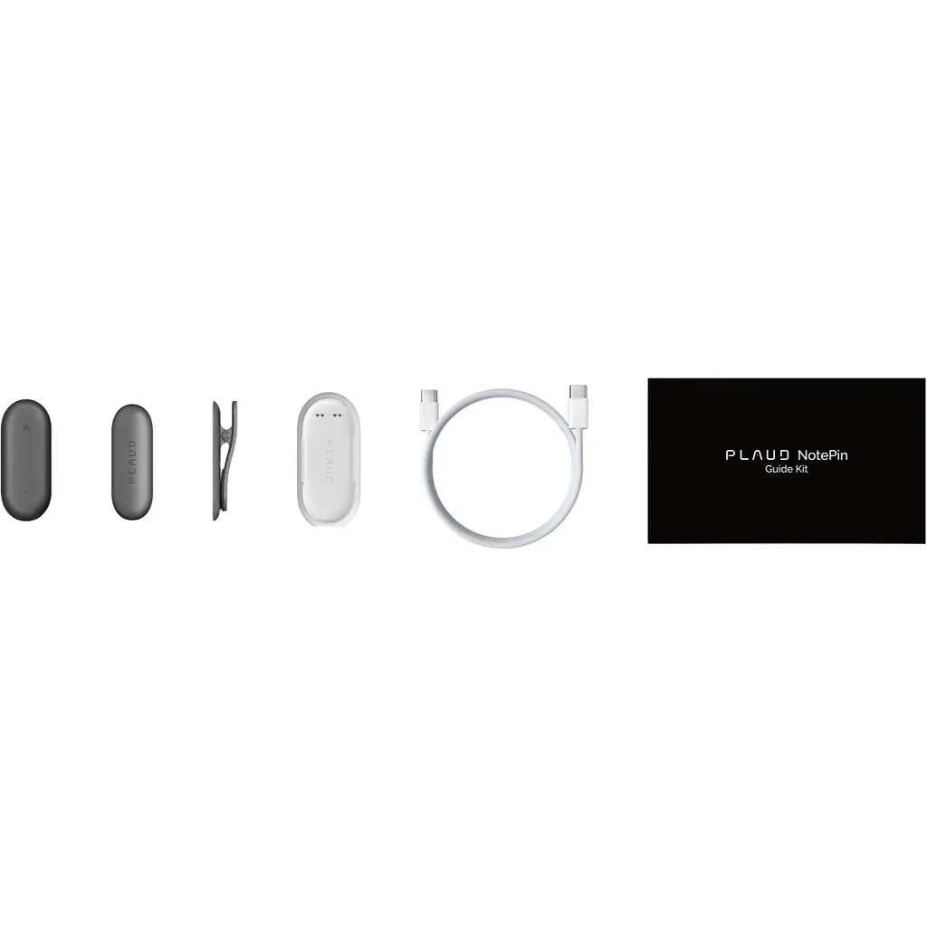 Диктофон Plaud NotePin ChatGPT Cosmic Gray (NP-64G-GR) [135958] - фото 8