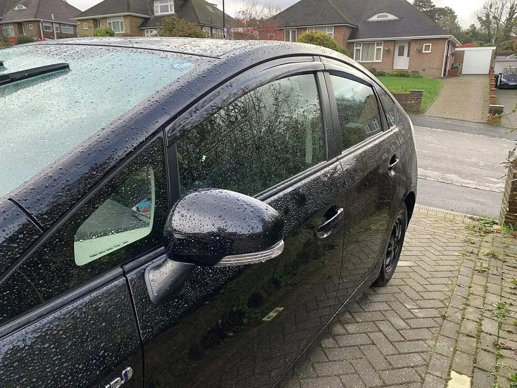 Дефлектори вікон ветровики для Toyota Prius 2009-2015 (Auto Clover) AC D047 - фото 6