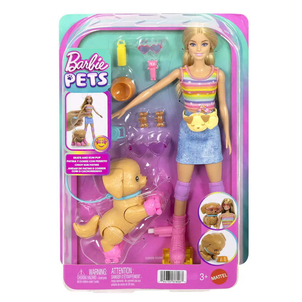 Ігровий набір Barbie Катання з хвостатим другом (JMJ44) - фото 12