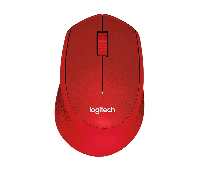 Миша бездротова Logitech M330 Silent Plus Red USB (910-004911) - фото 4