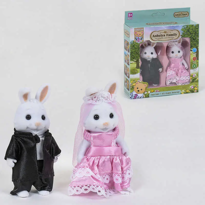 Набір тварин A-Toys «Весілля» 2 шт. 012-05C