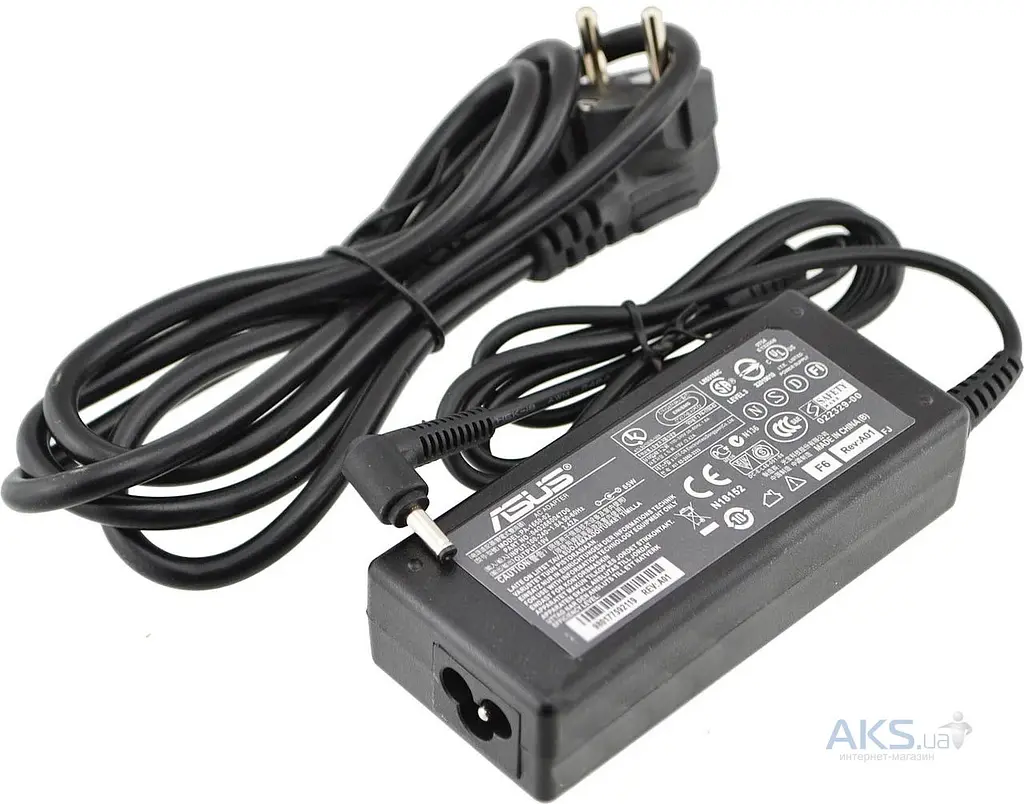 Блок живлення до ноутбука PowerPlant Asus 65W, 19V, 3.42A (4.0x1.35) (AS65F4014) - фото 2