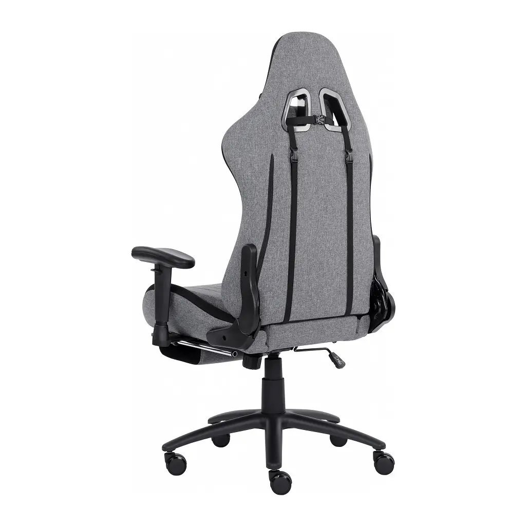 Крісло ігрове GT Racer X-2534-F Gray/Black Suede (X-2534-F Fabric Gray/Black Suede) - фото 7