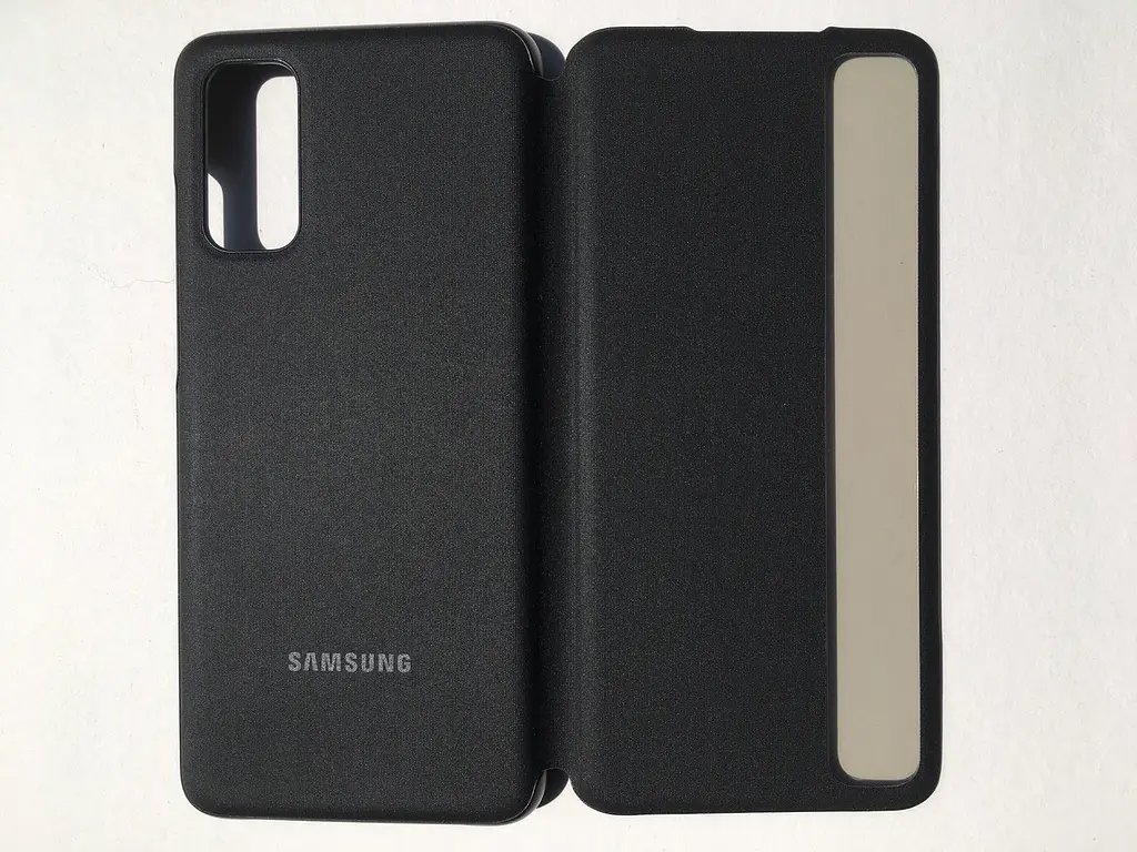 Оригінальний чохол-книжка S-View Clear View Cover EF-ZG980CBEGRU для Samsung Galaxy S20 5G Чорний - фото 8