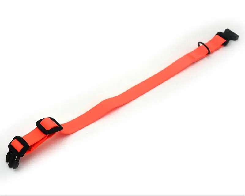 Нашийник для собак Zoo-hunt 2,0 см 28-42 см біотановий помаранчевий 1023 - фото 2