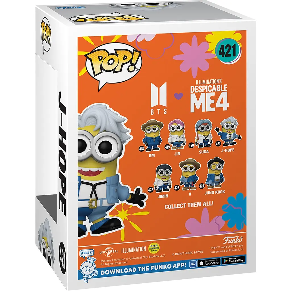 Фигурка Funko POP Rocks: Mini B BTS - J-Hope det0018179 - фото 3