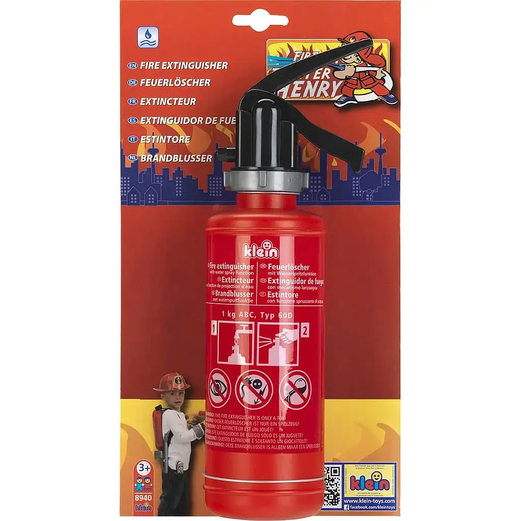 Игрушечный огнетушитель Klein с функцией распыления воды (8940) - фото 2