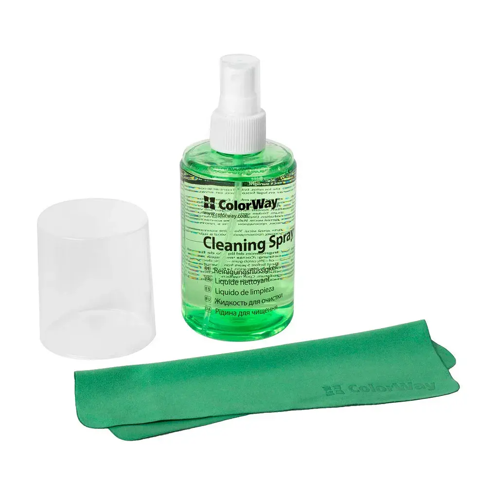 Універсальний чистячий набір ColorWay Cleaning Kit XL for Screens, TVs, PCs (CW-5200) - фото 8