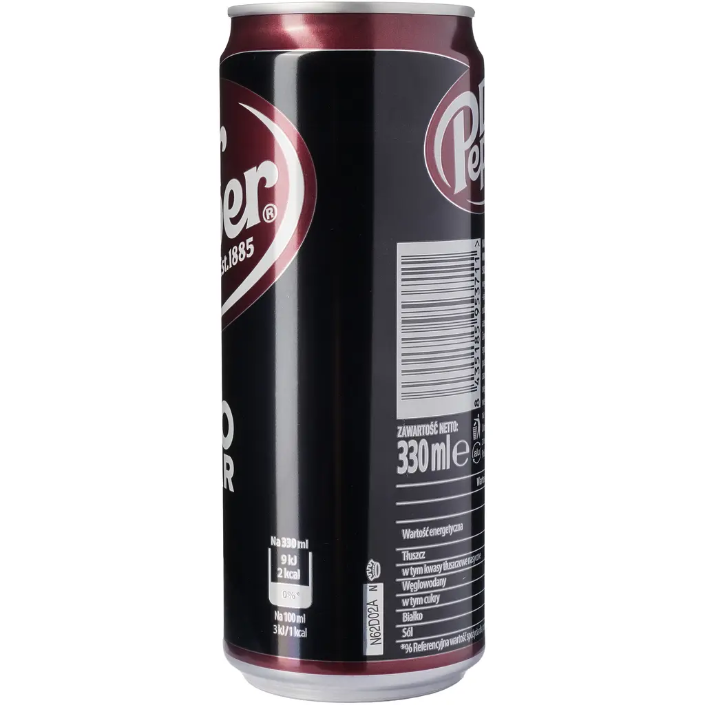 Напій Dr. Pepper Zero 0.33 л - фото 2