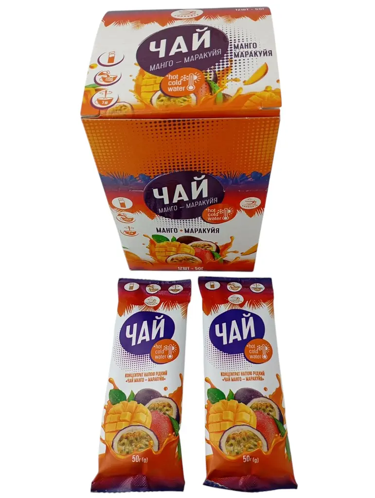 Чай Манго Маракуйя 50 г 12 шт уп