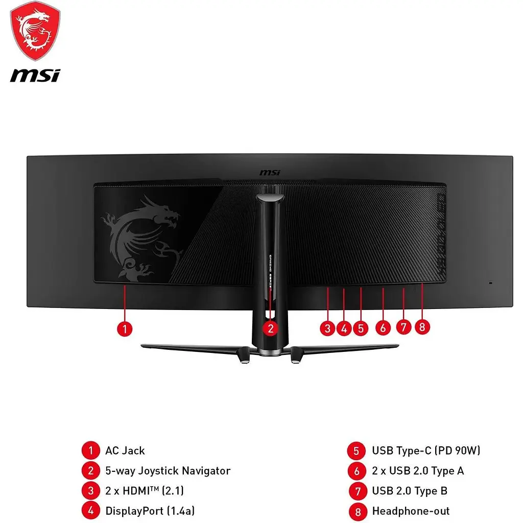 Монітор MSI MPG 491CQP QD-OLED - фото 12