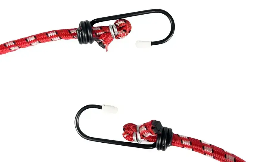 Ремінці для закріплення багажу Poputchik Elastic Strap 2 шт. x 80 см 8 мм - фото 5