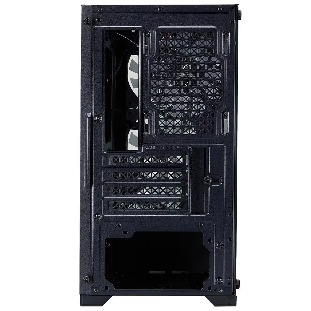 Корпус 1stPlayer X2-M-BK-4F7 Чорний без БЖ - фото 8