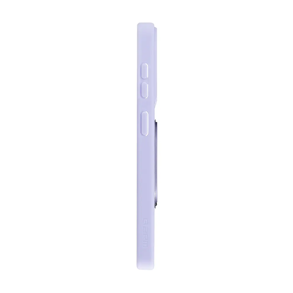 Противоударный чехол-панель для Samsung Galaxy S26 5G, Unit Stand2, фиолетовый, силикон + поликарбонат, защита всего корпуса, с подставкой, поддержка магнитных держателей и беспроводной зарядки (MagSafe), ArmorStandart (ARM89958) - фото 3