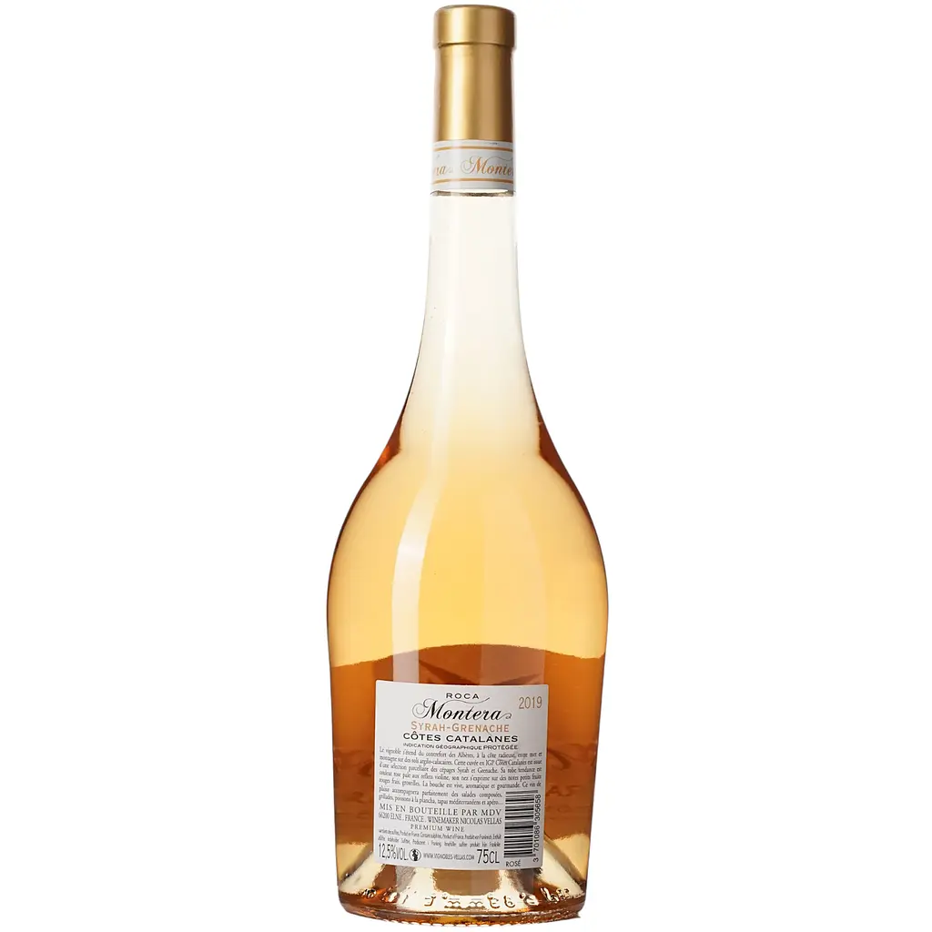 Вино Roca Montera Rose IGP Cotes Catalanes, рожеве, сухе, 0.75 л - фото 2