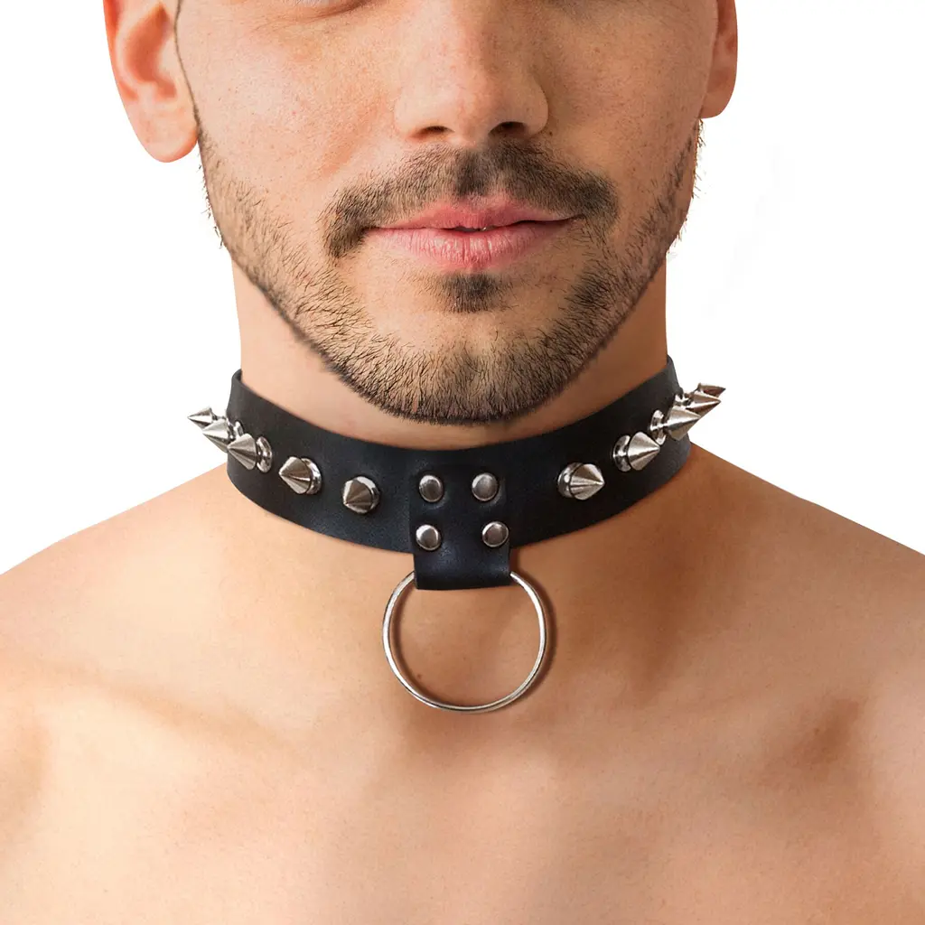 Чоловічий чокер із шипами Art of Sex - Stiles Leather and Spikes Art of Sex SO9979 99707