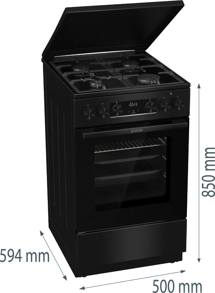 Комбінована плита Gorenje GK5C42BF (FM513D-FPD4B) (7083203) - фото 7