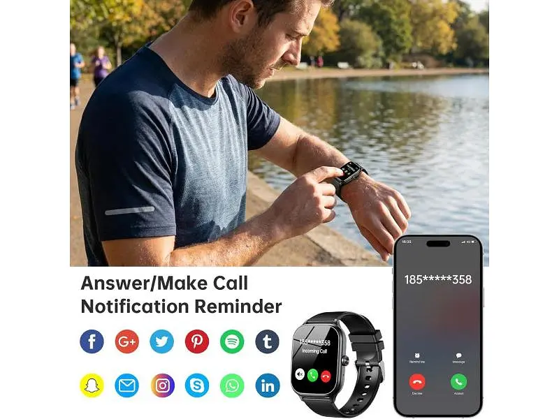Смарт-годинник Oukitel V7 Black - фото 5