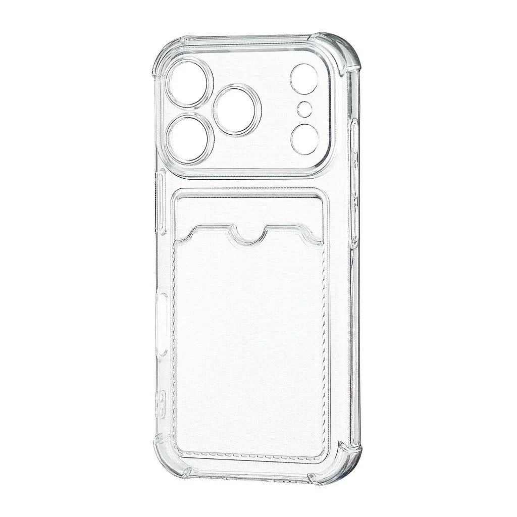 Чохол Clear Pocket Case Protected Camera iPhone 17 Pro Прозорий