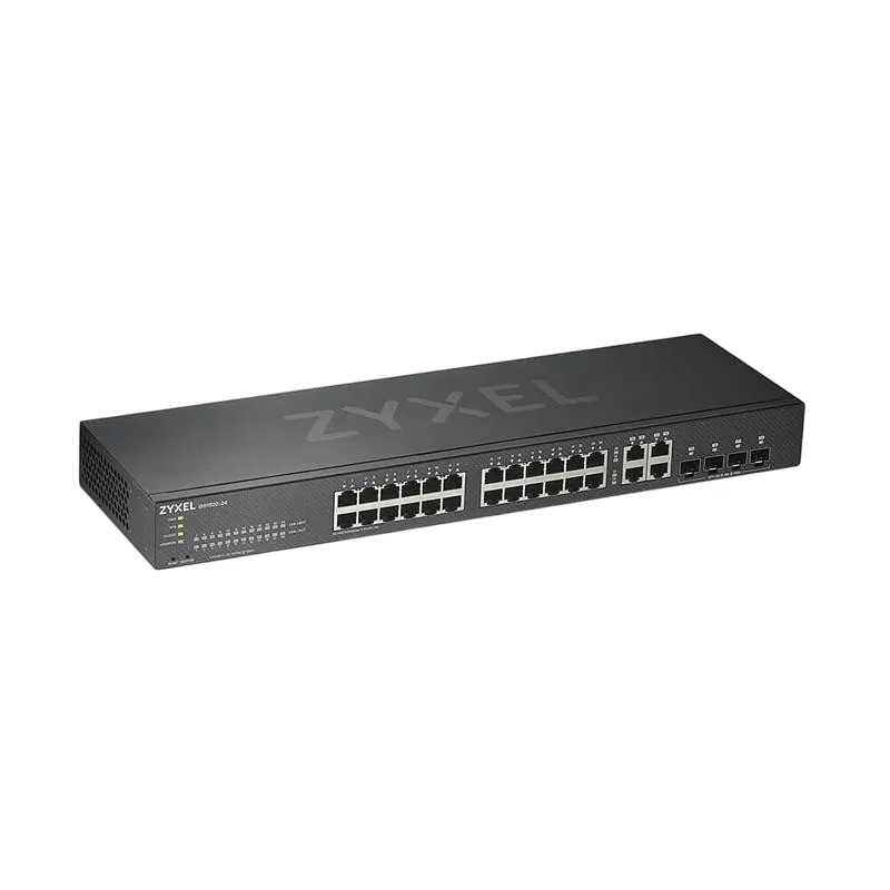 Комутатор ZYXEL GS1920-24V2 (GS1920-24V2-EU0101F) (24xGE, 4xGE/SFP, Smart,NebulaFlex) - фото 4