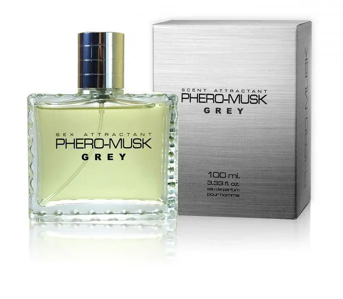 Духи з феромонами чоловічі Aurora PHERO-MUSK GREY, 100 мл