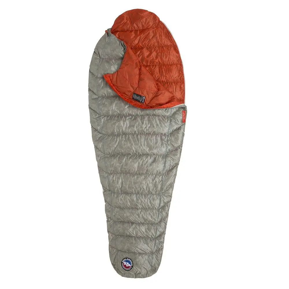 Спальник Big Agnes Pluton Ul 40 850 Downtek 183 L Серо-оранжевый - фото 2