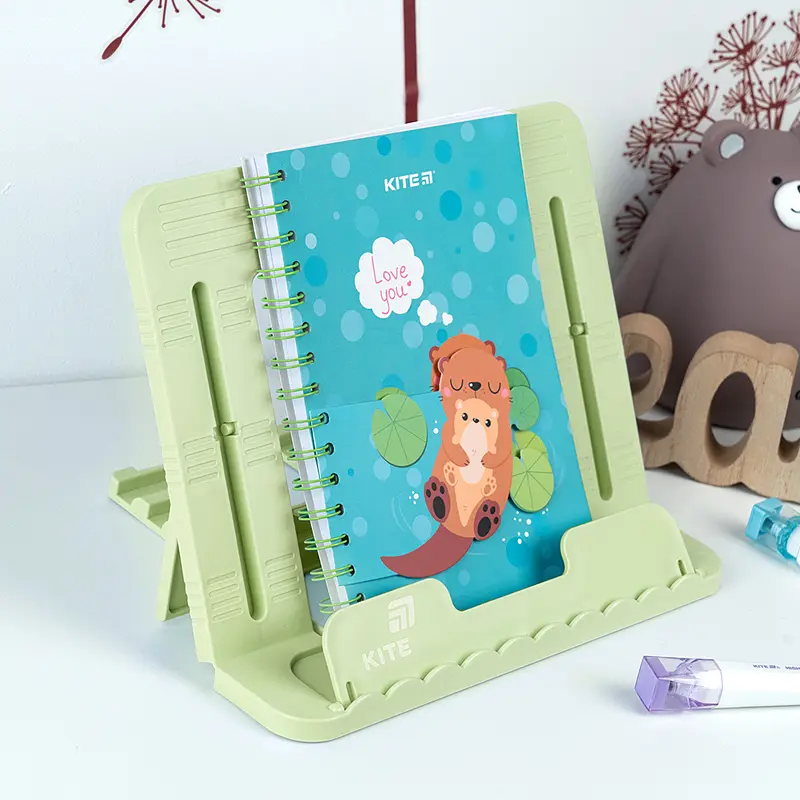 Підставка для книг Kite пластикова зелена (K25-330-2) - фото 4