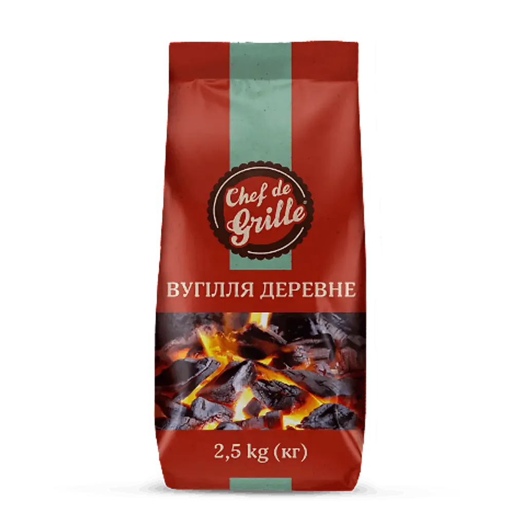 Вугілля деревне Chef de Grille 2.5 кг - фото 4