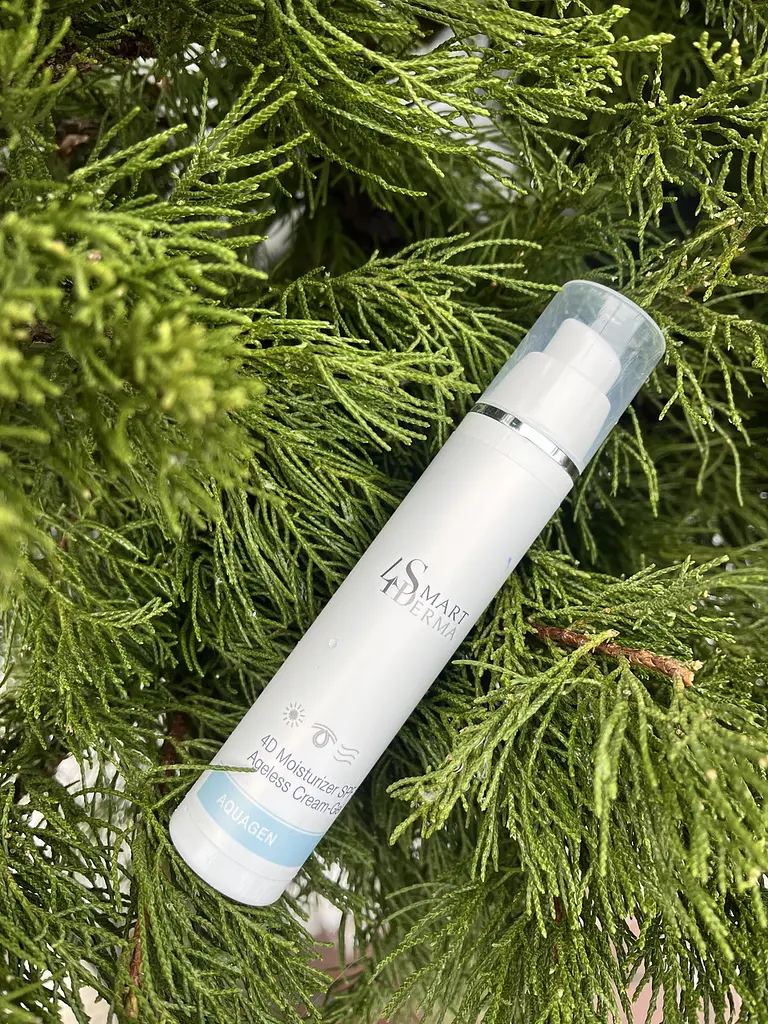 Сонцезахисний крем-гель для обличчя SPF50 Smart4DermaAquagen 4D Moisturizer,невагомий, зволожуючий 50мл - фото 2