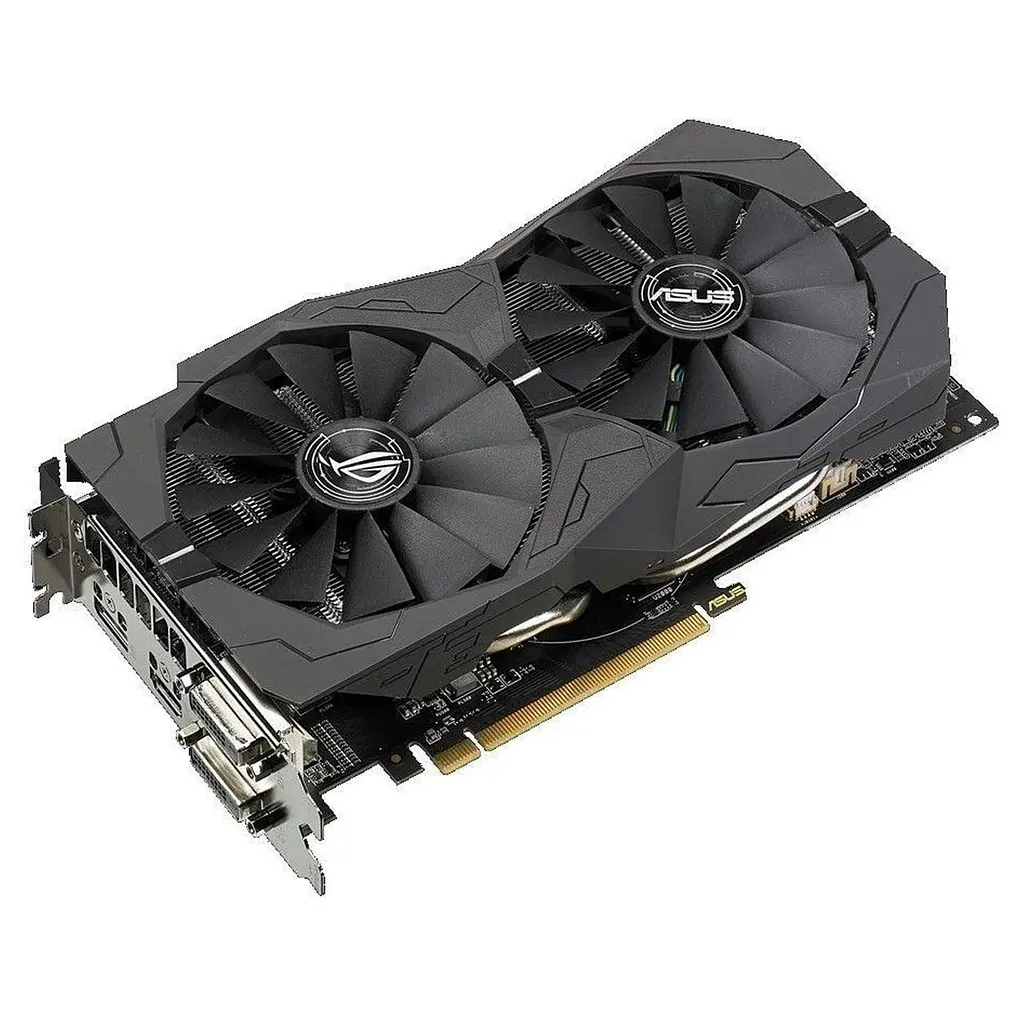Видеокарта Asus AMD Radeon RX 570 4Gb ROG STRIX GAMING OC (ROG-STRIX-RX570-O4G-GAMING) Б/У - фото 2