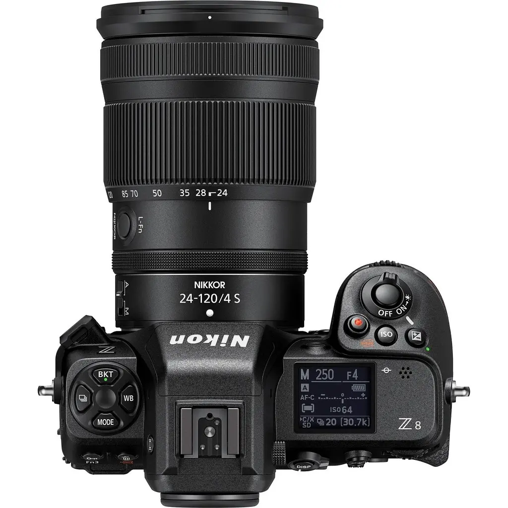 Бездзеркальний фотоапарат Nikon Z8 Kit 24-120mm f/4 S Black (VOA100K001) [172744] - фото 9