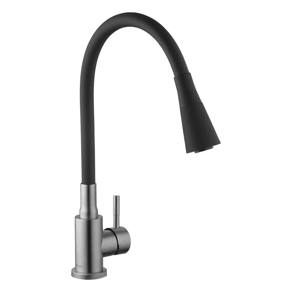 Змішувач для кухні Kroner KRP Edelstahl Klassisch - ESG031BLK (CV035371) - фото 2