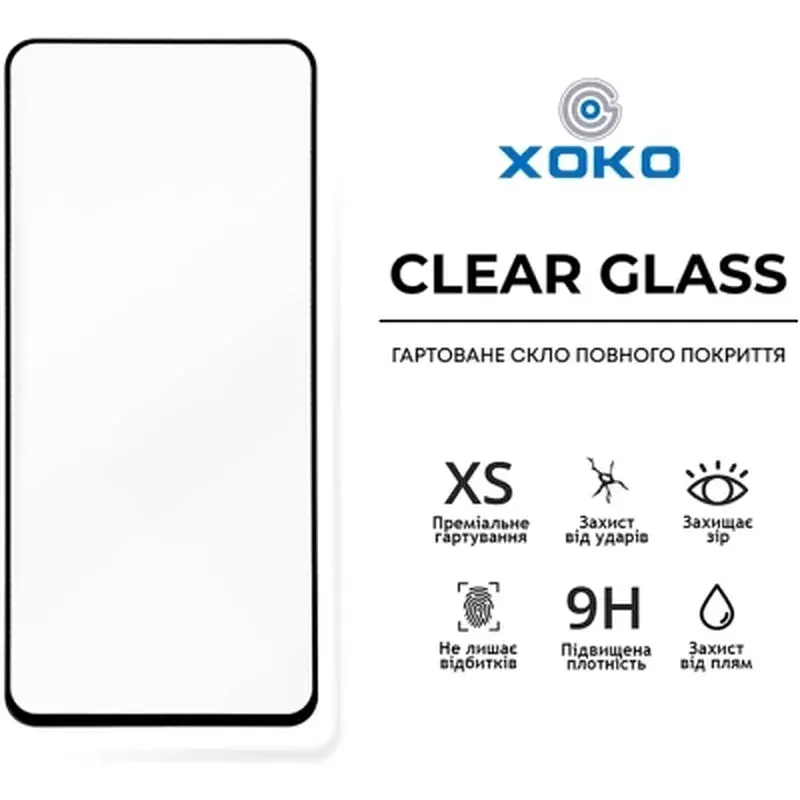 Скло захисне XoKo Full Cover Ultra-Thin iPhone 12 Pro Max Black 2 pcs (XK-FCU-AP-IP12PM) - фото 2