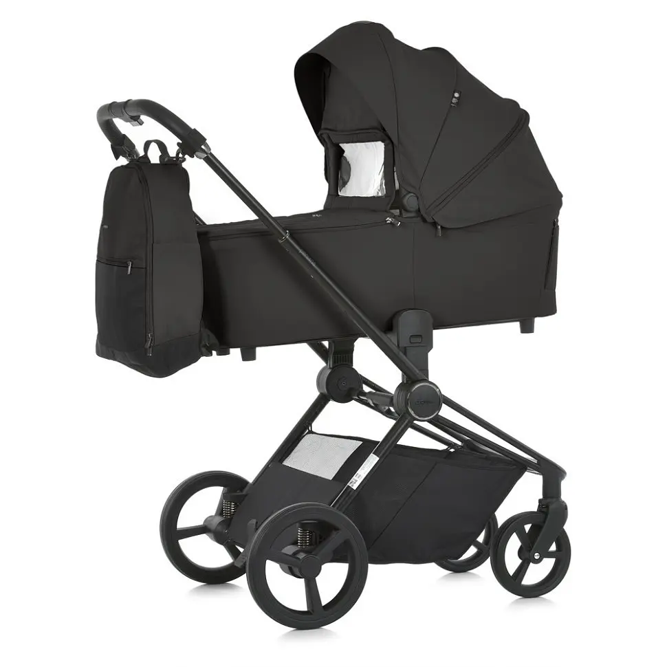 Дитяча універсальна коляска 2 в 1 PERSONA ME 1091-1 Total Black