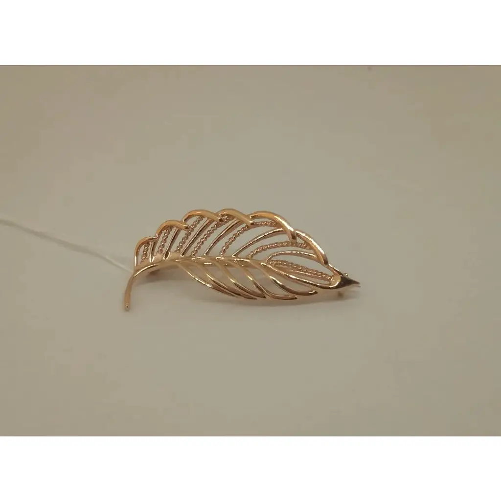 Золотая брошь Столичная Ювелирная Фабрика. 360030 - фото 2