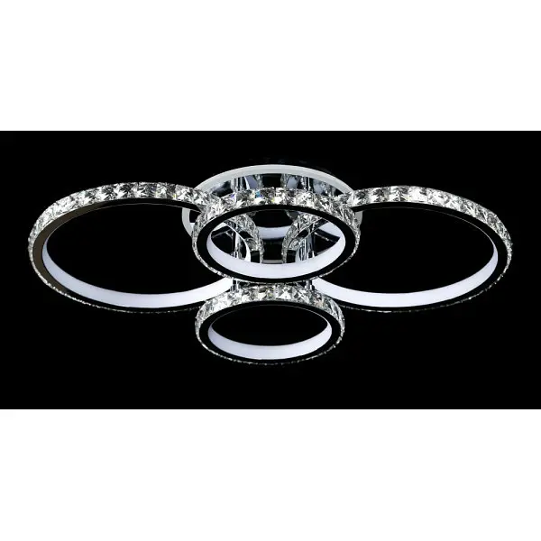 Стельова LED люстра з пультом і нічником Splendid-Ray 30-4022-21 - фото 2