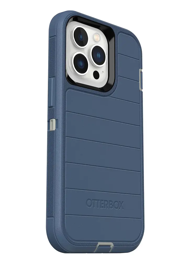 Чохол протиударний з кліпсою OtterBox Defender Pro 77-83540 для iPhone 13 Pro Max (6.7") Blue - фото 9