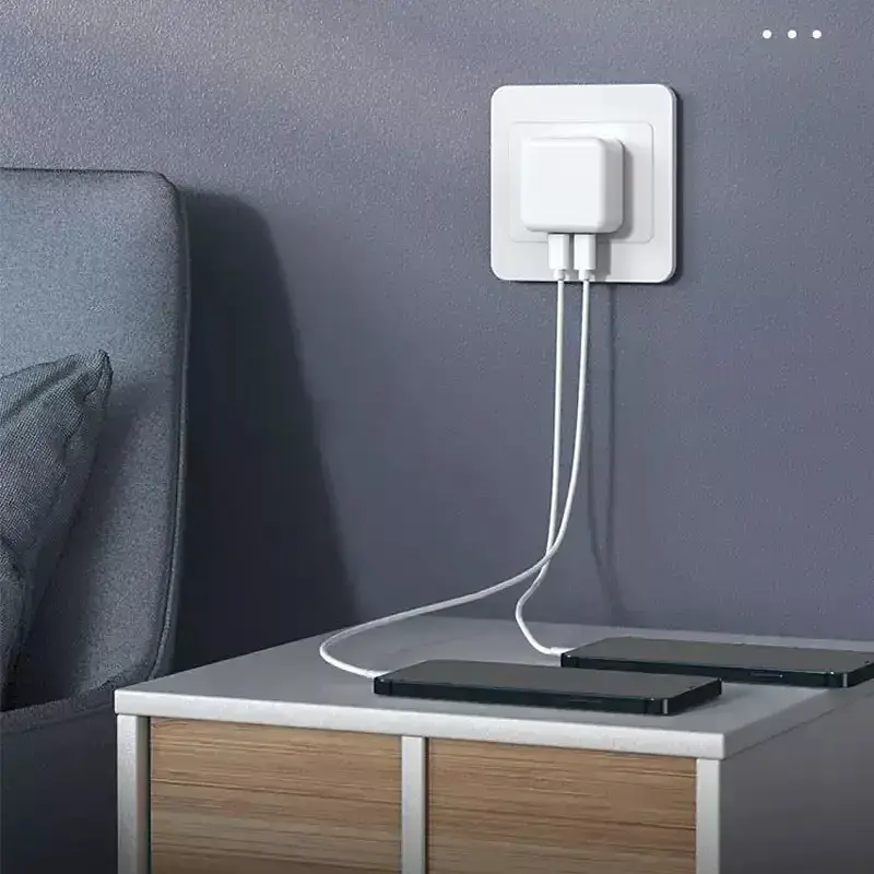 Блок живлення для ноутбука Apple 35W Dual USB-C Port Compact Power Adapter (MNWM3) BOX [72788] - фото 3