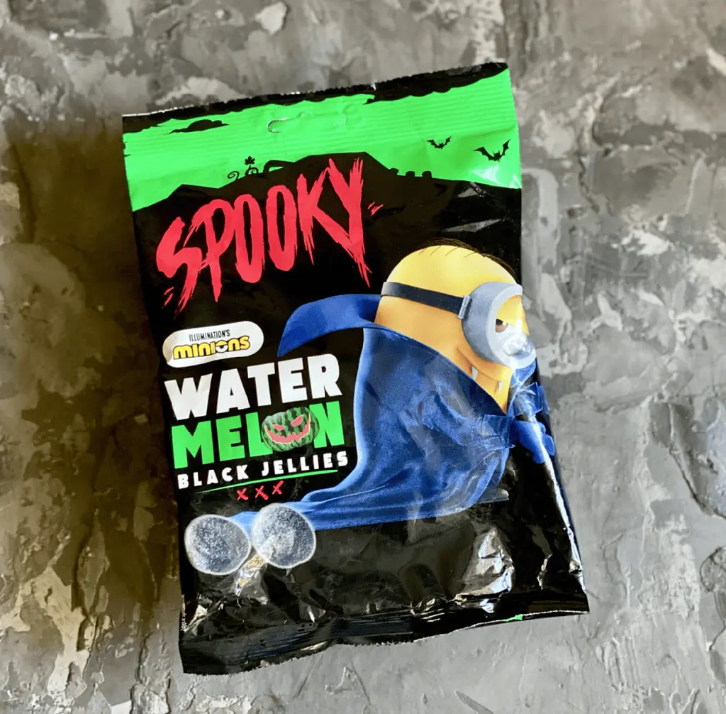Желейні цукерки Spooky Minions Watermelon Black Jellies 150г - фото 4