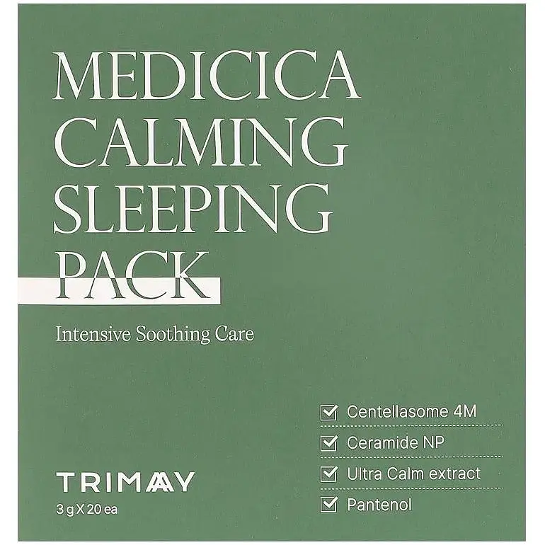Маска для обличчя Trimay Medicica Calming Sleeping Pack 20 х 3 г (8809822540617) - фото 1