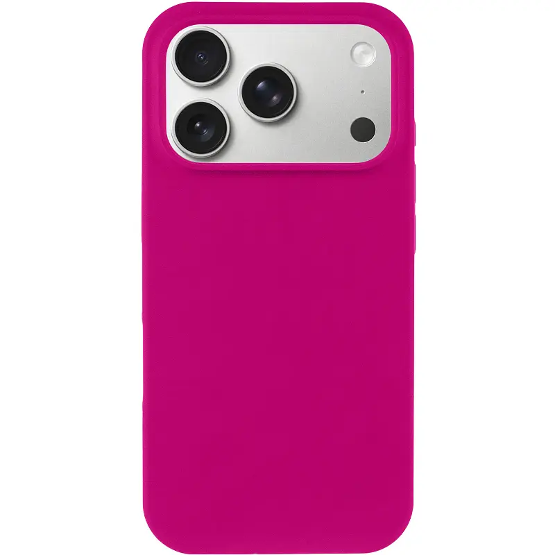 Чохол Epik Silk Full Protective (AA) NO LOGO для Apple iPhone 17 Pro / 18 Pro (6.3") Малиновий / Dragon Fruit - фото 2