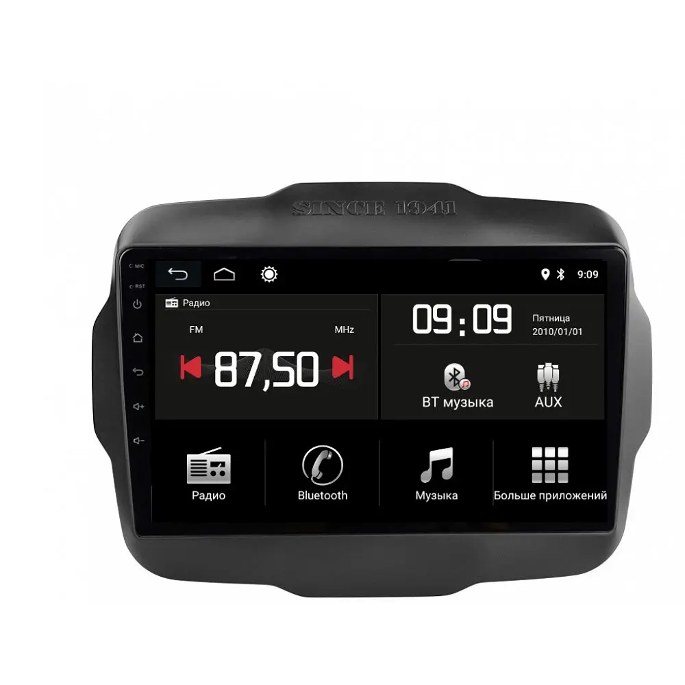 Штатна магнітола TORSSEN Jeep Renegade 15-19 FL9 4+64Gb 4G Carplay DSP
